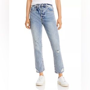 Pistola Light Blue Straight Leg Jeans